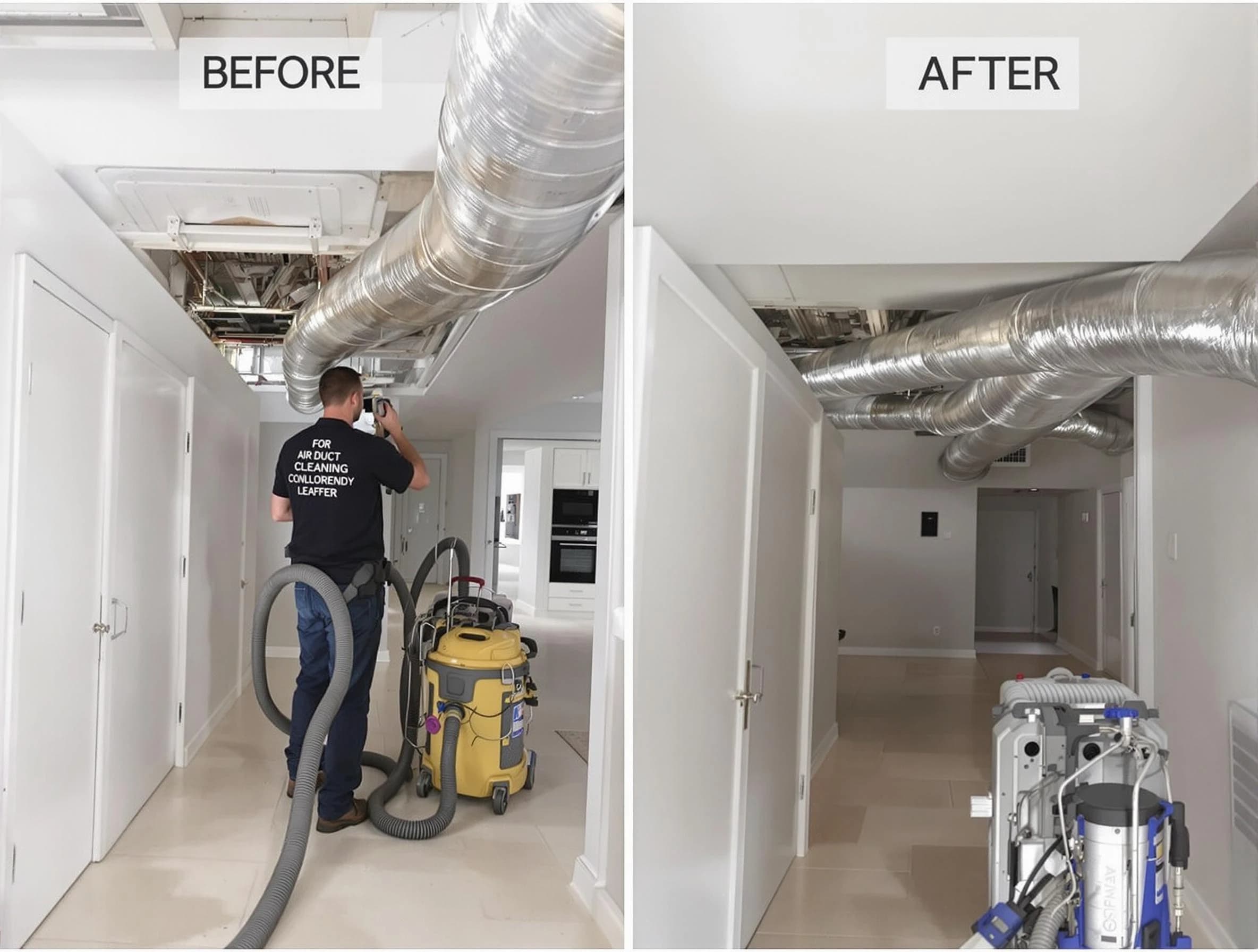 Kimberly Air Duct Cleaning professional performing thorough air duct cleaning in Kimberly