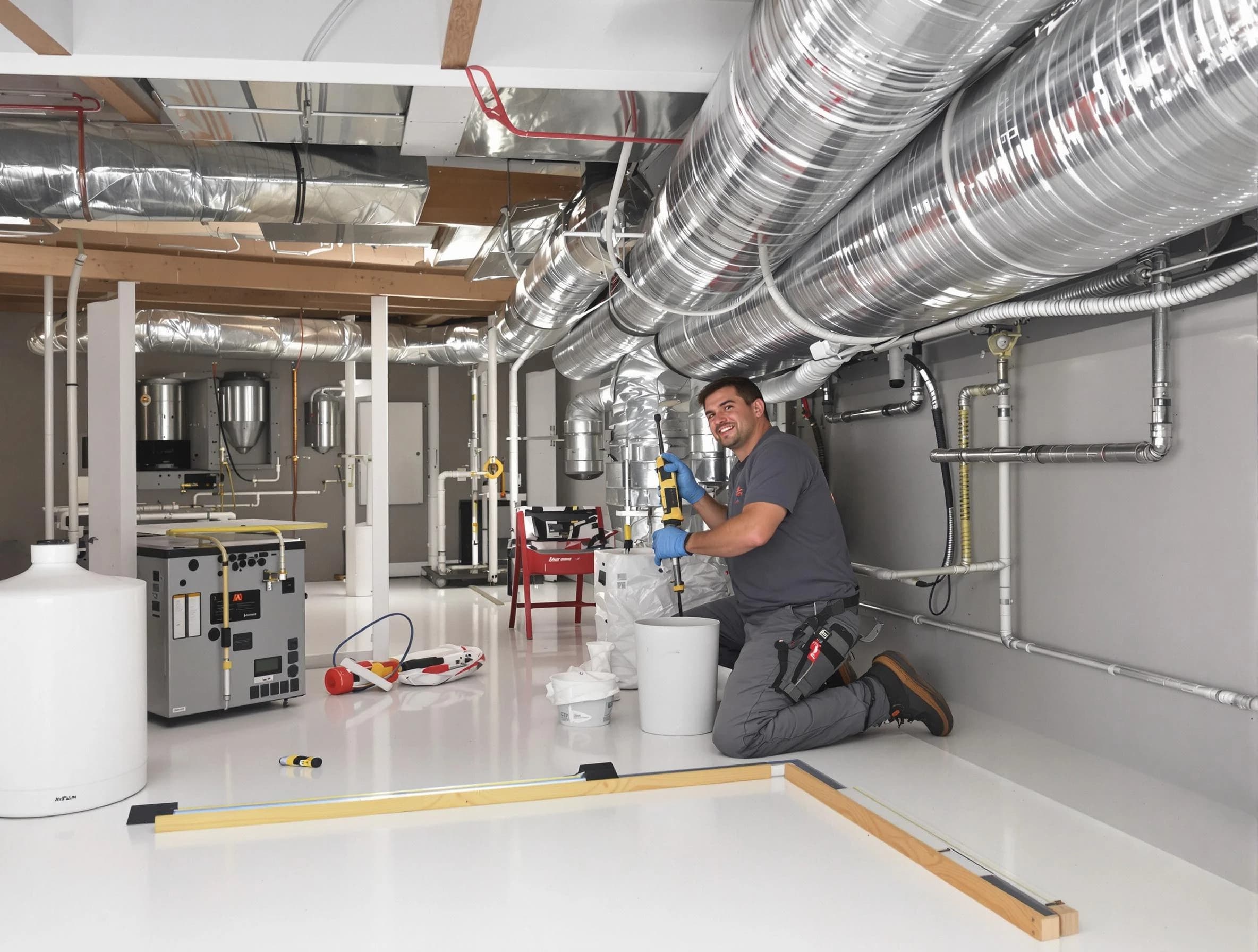 Professional duct sealing service by Kimberly Air Duct Cleaning in Kimberly