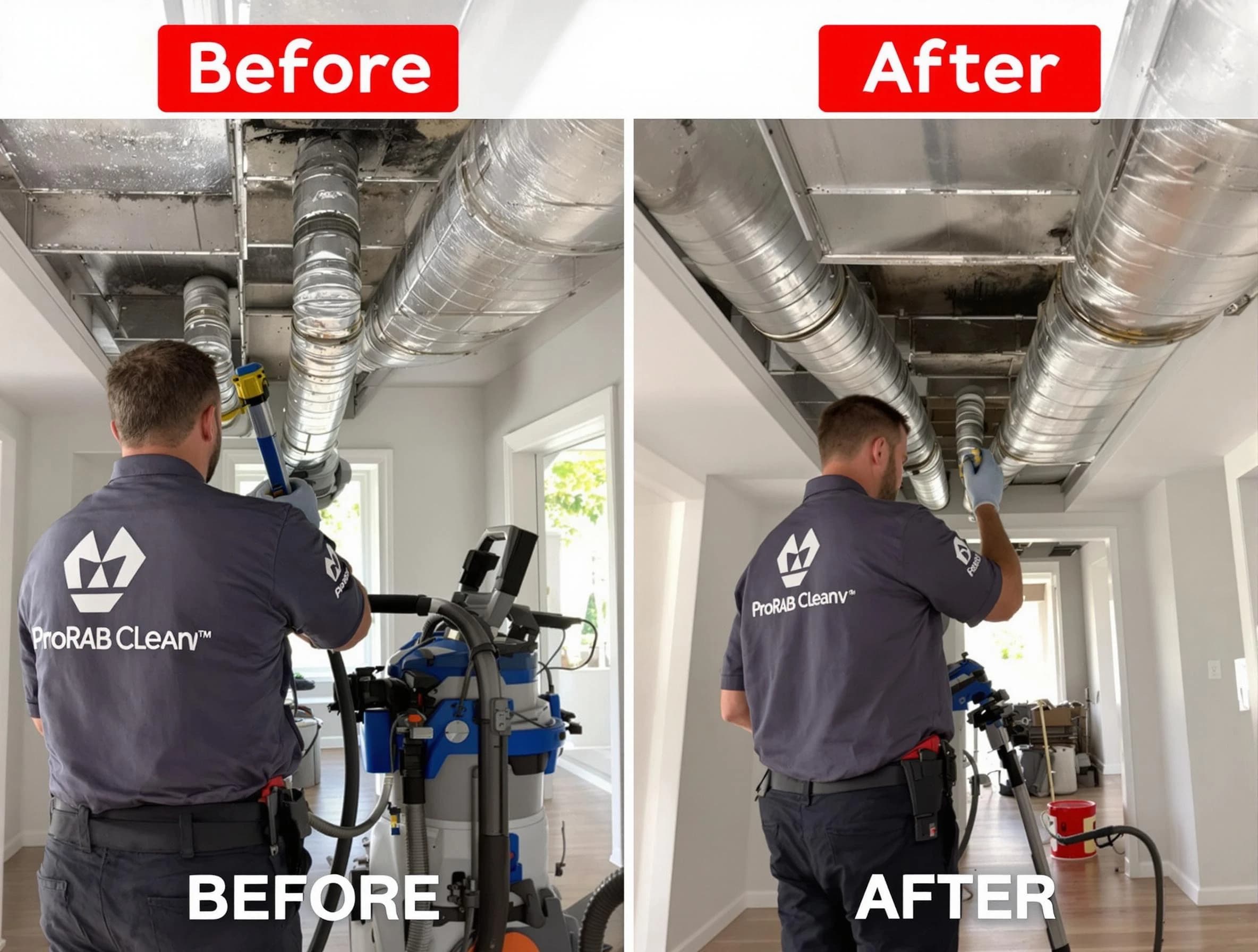 Kimberly Air Duct Cleaning expert performing thorough residential duct cleaning in a Kimberly home