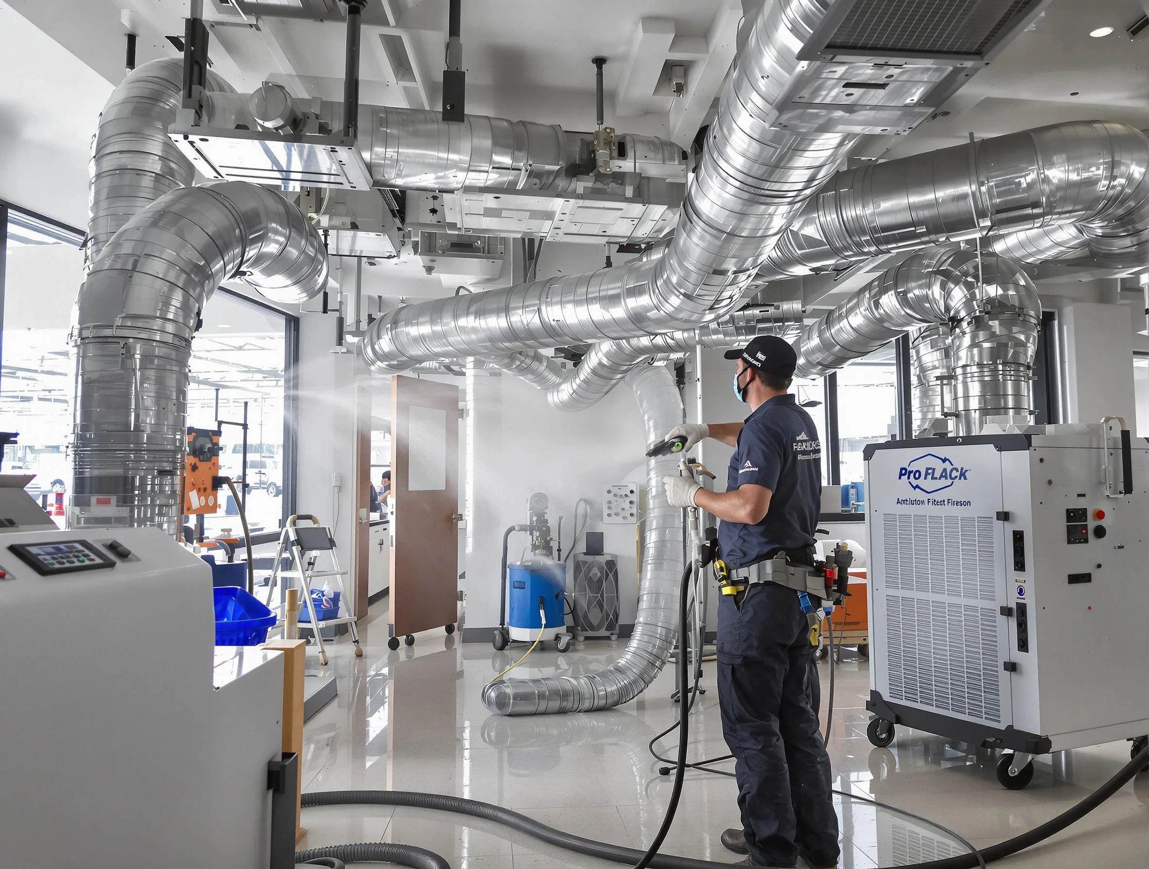 Negative Pressure Air Duct Cleaning in Kimberly