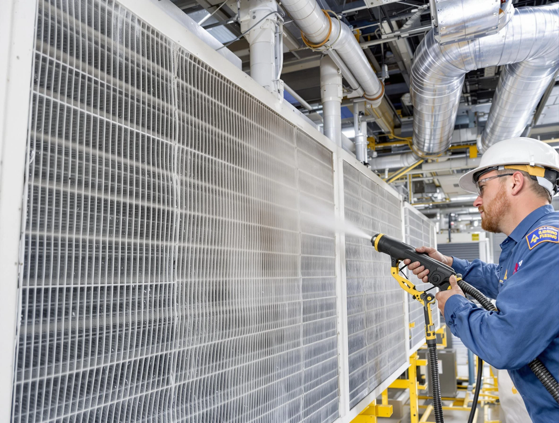 Professional commercial coil cleaning by Kimberly Air Duct Cleaning in Kimberly